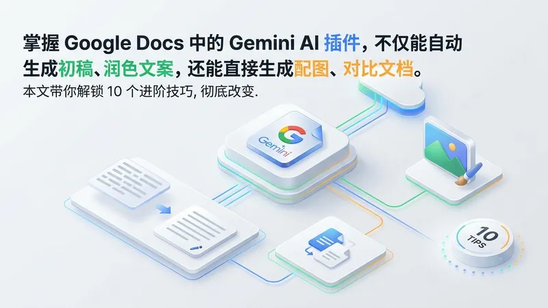 玩转 Google Docs：提升办公效率的 10 个 Gemini AI 实用技巧
