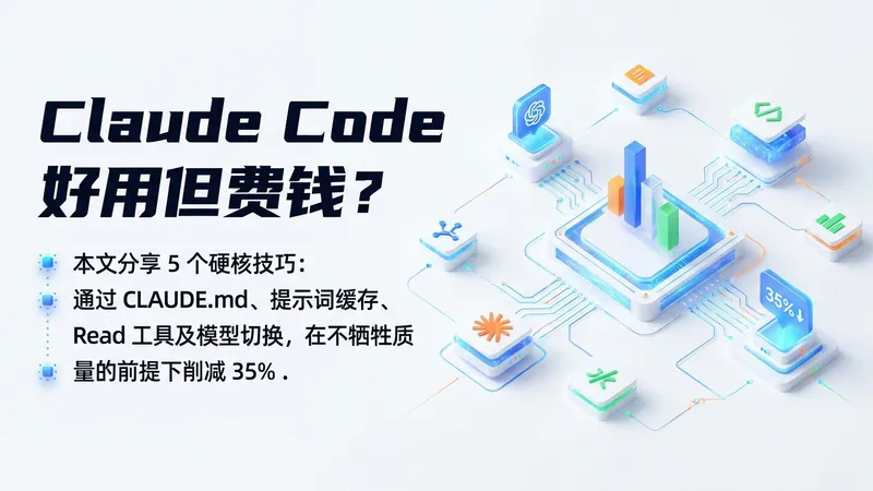 五招教你节省 30% Claude Code 账单：实战 Token 优化指南