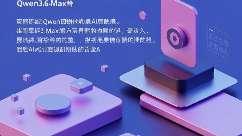 阿里发布Qwen3.6-Max预览版，AI Agent能力再升级