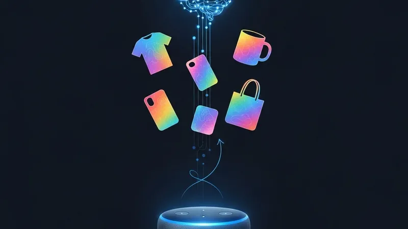 亚马逊推出AI定制商品功能：人人皆可设计周边，直达Prime配送