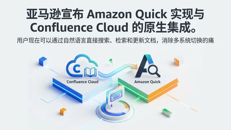 亚马逊 Amazon Quick 深度集成 Confluence：打造 AI 文档管理新体验