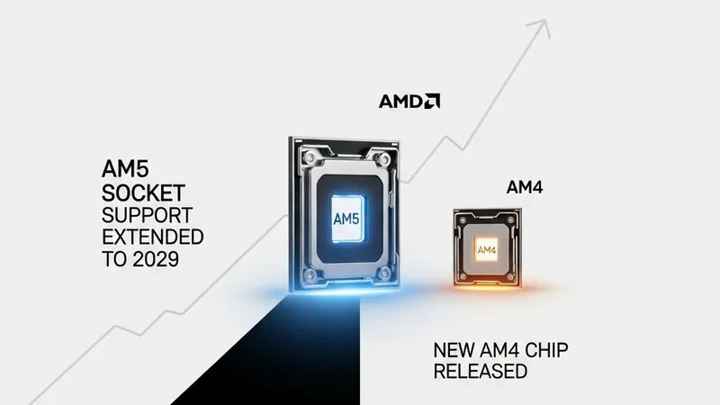 AMD承诺AM5接口支持至2029年，AM4长寿神话续写