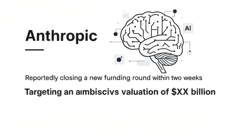 Anthropic Eyes $900B+ Valuation in Latest Funding Round, Poised to Challenge OpenAI's Market Leadership