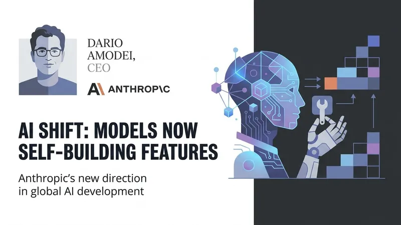 Anthropic CEO: AI is Now Building Its Own Features via Autonomous Agents