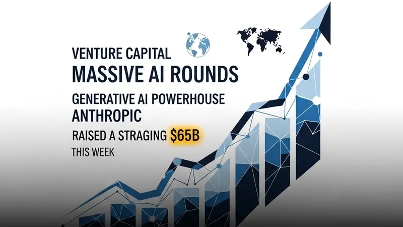 Anthropic Secures $65B Series H as AI Startups Dominate Weekly Funding Rounds