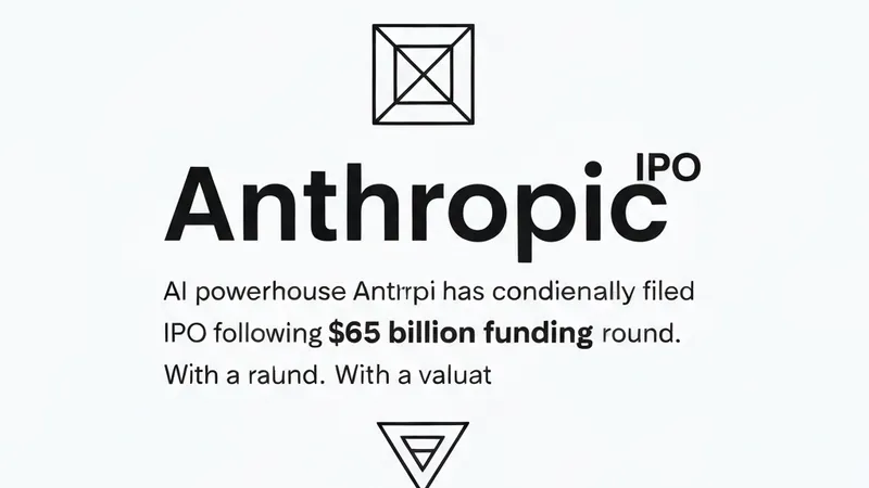AI巨头Anthropic正式提交IPO申请，估值近万亿美元