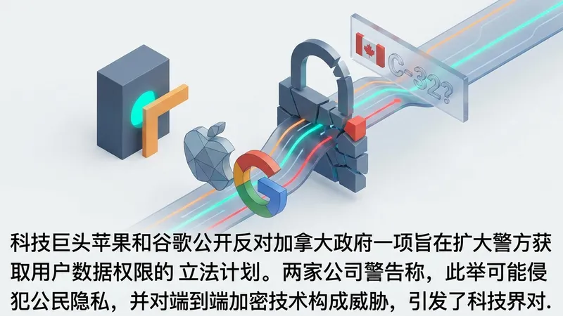 苹果谷歌抨击加拿大警方数据权限扩张计划