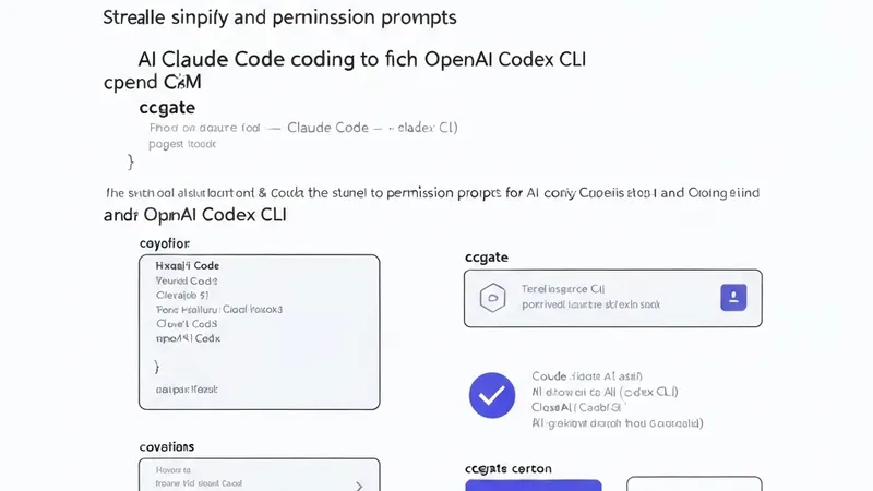 ccgate Automates Claude/Codex Permission Prompts with LLMs, Achieving 97% Resolution Rate