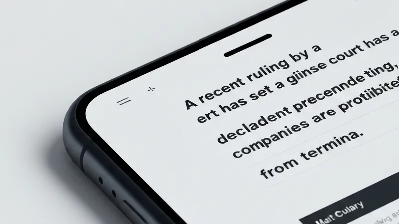 Chinese Court Rules Against Terminating Employees Solely for AI Replacement, Citing Precedent