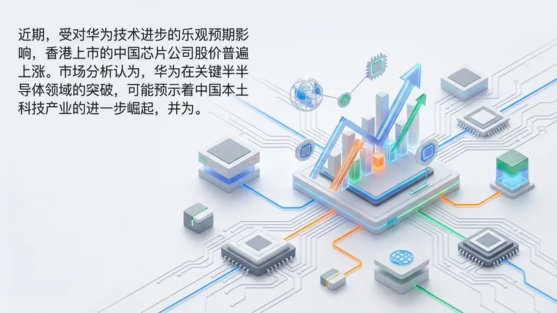 华为技术利好提振港股中国芯片板块