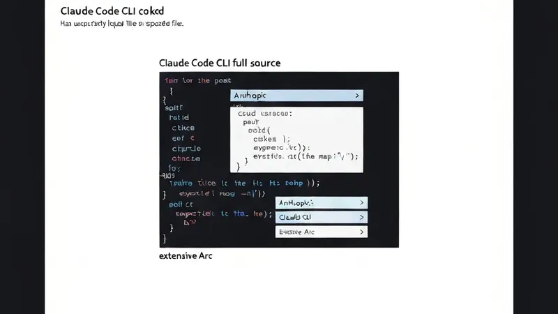 Claude Code CLI Full Source Code Leaked Due to Exposed Map File, Revealing Deep Architectural Insights and Security Risks