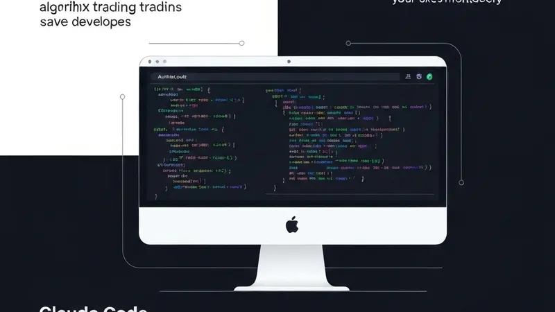 Claude Code Streamlines Algorithmic Trading App Development: AI Agent Tackles Developer Pain Points
