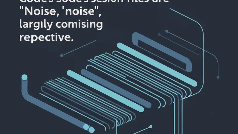 Data Reveals 93% of Claude Code Sessions Are Redundant Noise, Paving Way for Drastic Size Reduction