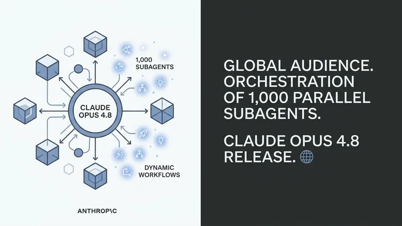 Anthropic Ships Claude Opus 4.8 with Dynamic Workflows and Cheaper Fast Mode