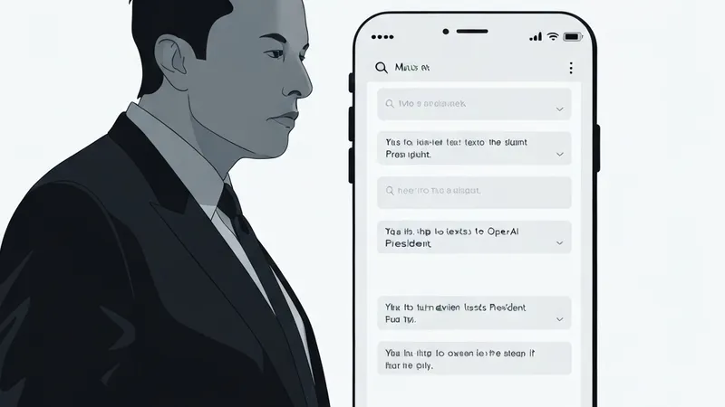OpenAI Claims Elon Musk Sent Ominous Texts to Executives Greg Brockman and Sam Altman Amidst Settlement Talks in Lawsuit