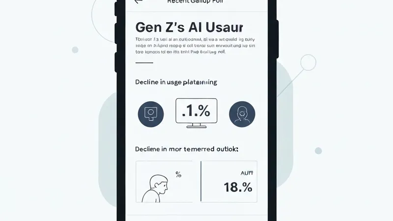 Gen Z's AI Adoption Plateaus Amid Growing Skepticism and Declining Hope