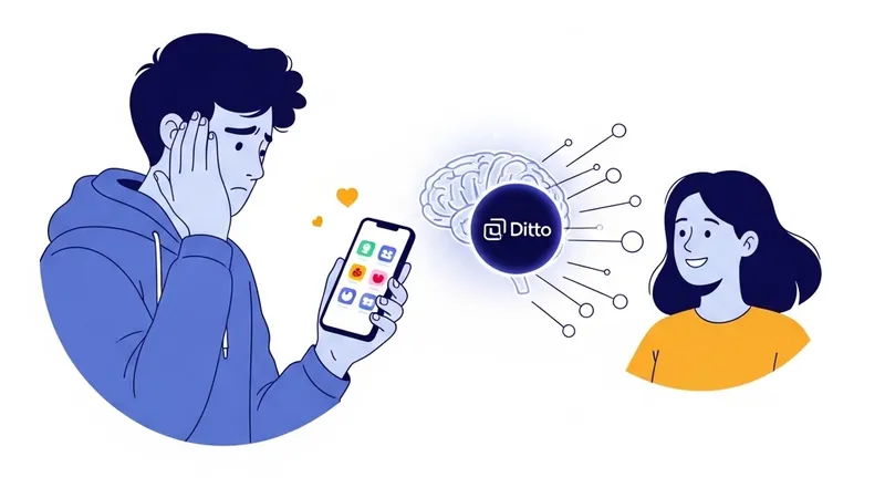 Gen Z Dating App Ditto Replaces Swiping with AI Matchmaking via iMessage