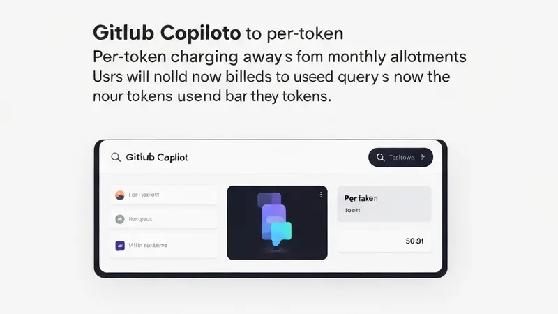 GitHub Copilot Shifts to Per-Token AI Charging: A New Era for Developer Cost Calculation