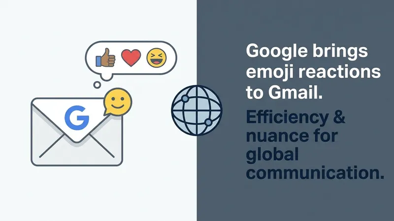 Google Integrates Emoji Reactions into Gmail for Enhanced Communication Efficiency and Nuance