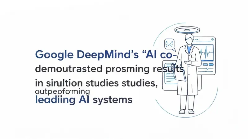 Google DeepMind's "AI Co-Clinician" Outperforms GPT-5.4 in Blind Medical Tests, Still Trails Experienced Doctors