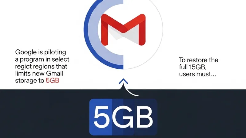 Google Tests 5GB Storage Limit for New Gmail Accounts via Phone Verification