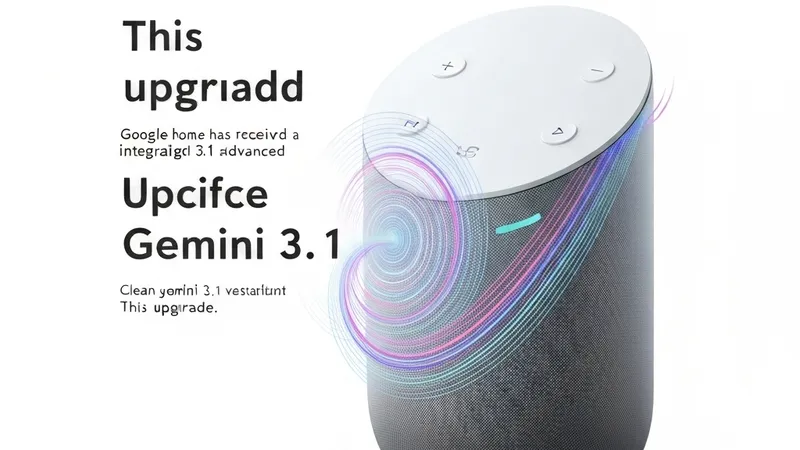 Google Home Receives Gemini 3.1 Upgrade, Enhancing AI Voice Assistant and Smart Camera Controls