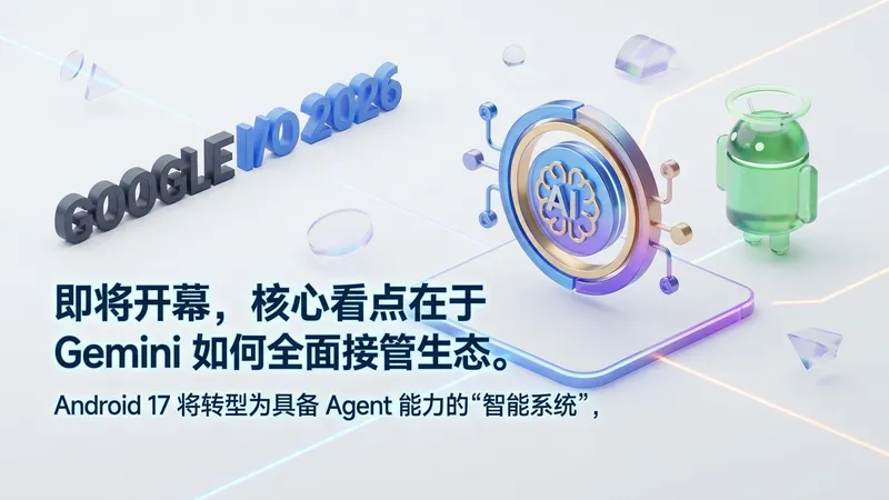 Google I/O 2026 前瞻：Gemini 4 与 Android 17 “智能系统”进化论