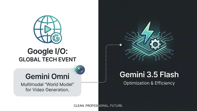Google I/O: Gemini Omni Redefines World Models & 3.5 Flash Powers Agentic Coding
