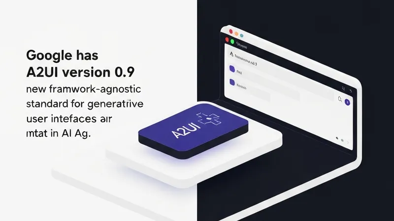 Google Unveils A2UI v0.9: A Framework-Agnostic Standard for Generative UIs in AI Agents