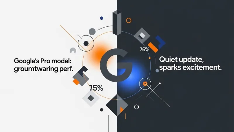 Google's Pro Model Shows Breakthrough Performance Following Major Update