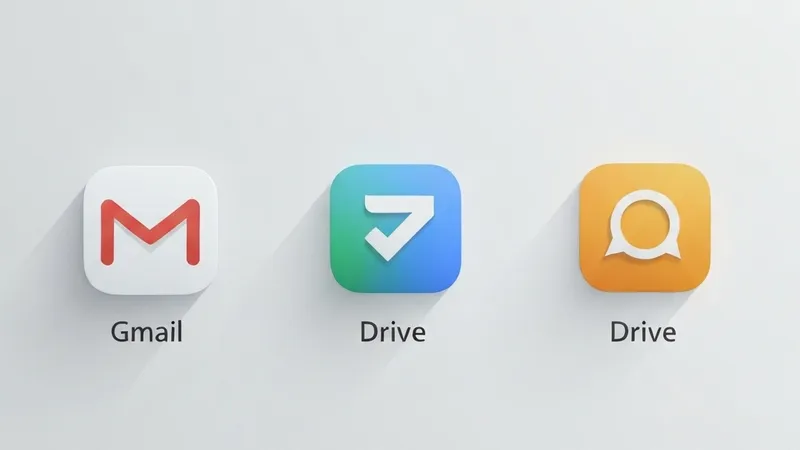 Google 正式推出新版 App 图标：告别“分不清”，3D 质感更易辨识