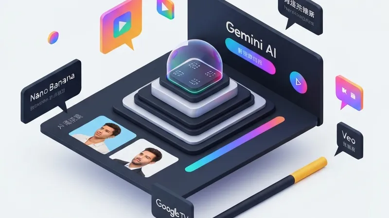 Google TV 升级：Gemini AI 赋能图片视频创作，短视频内容直达