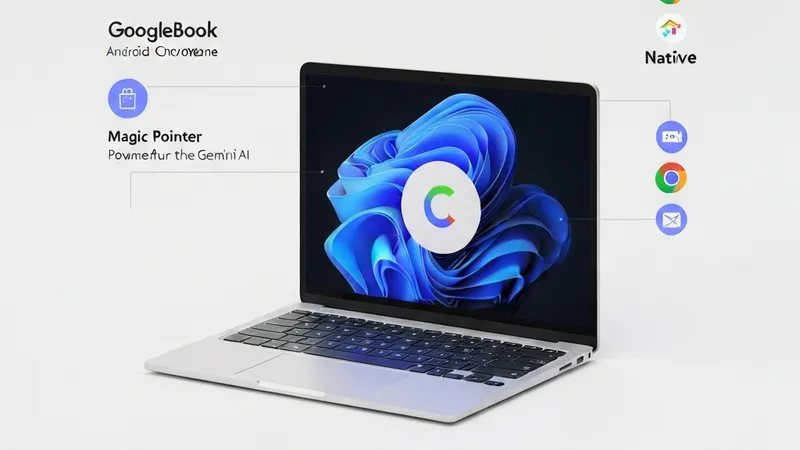 谷歌发布 Googlebook：融合 Gemini AI 与安卓生态，Magic Pointer 重新定义交互