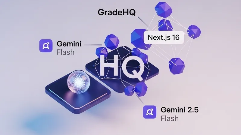 Next.js 16 + Gemini：独立开发者用 AI 打造期末成绩计算器