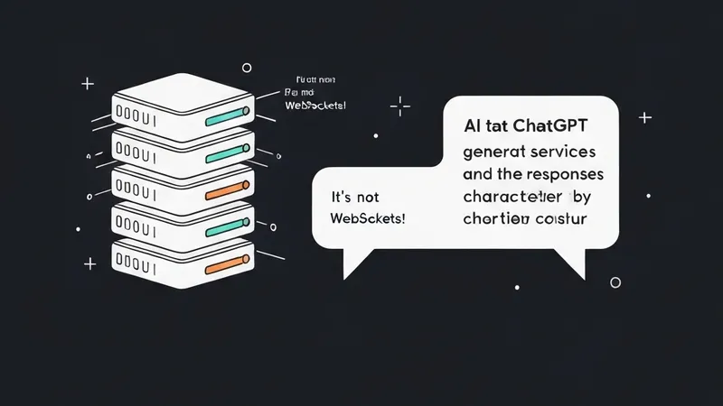 How AI Chat Messages Stream Like ChatGPT: Unpacking the Power of Server-Sent Events (SSE)