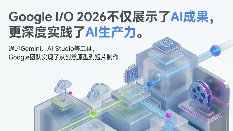 Google I/O 2026：Gemini模型如何重塑大型活动策划流程