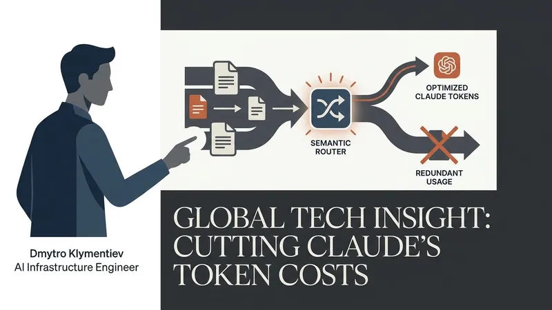 Semantic Routers Drastically Reduce Claude Code Skill Token Usage by 456x