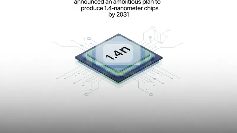 Huawei Unveils "LogicFolding" and "Tau Scaling Law," Targeting 1.4nm Chips by 2031 to Bypass Moore's Law and Sanctions