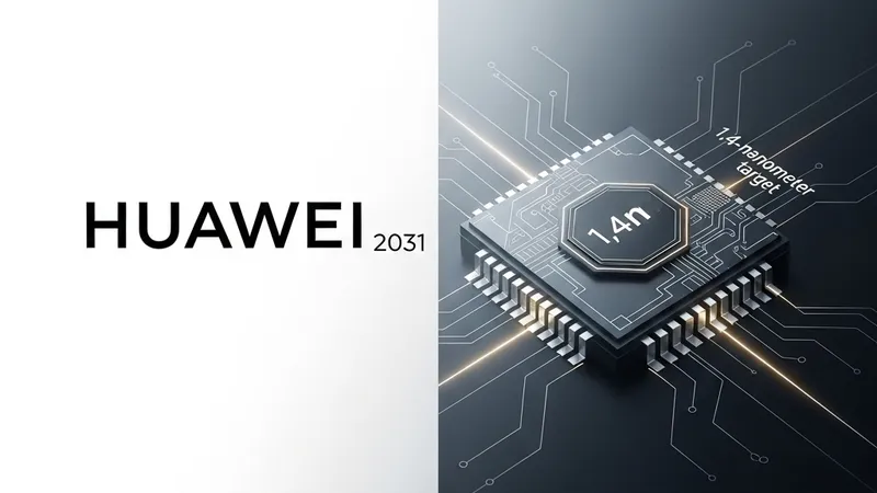 Huawei Aims for Independent 1.4nm Cutting-Edge Semiconductor Production by 2031