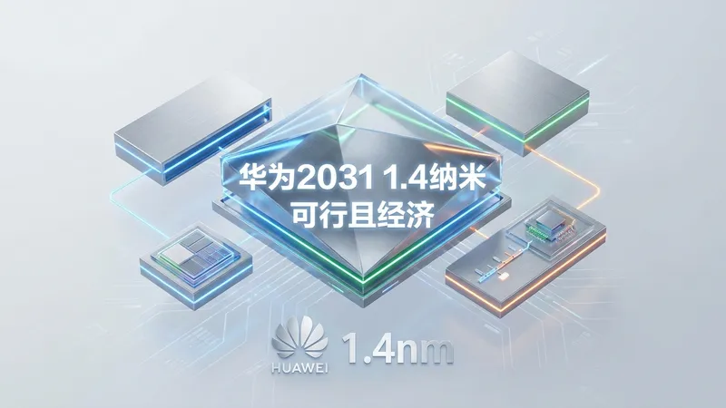华为豪言：2031年自主量产1.4纳米尖端芯片