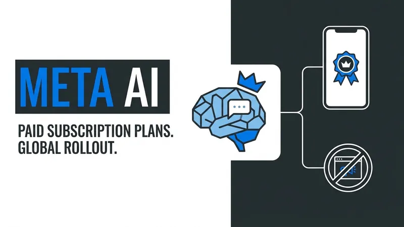 Meta Launches Paid Subscription Service for Its AI Chatbot