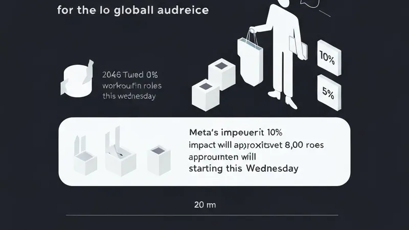 Meta Commences 10% Workforce Cut in Massive Pivot to AI and Flatter Org
