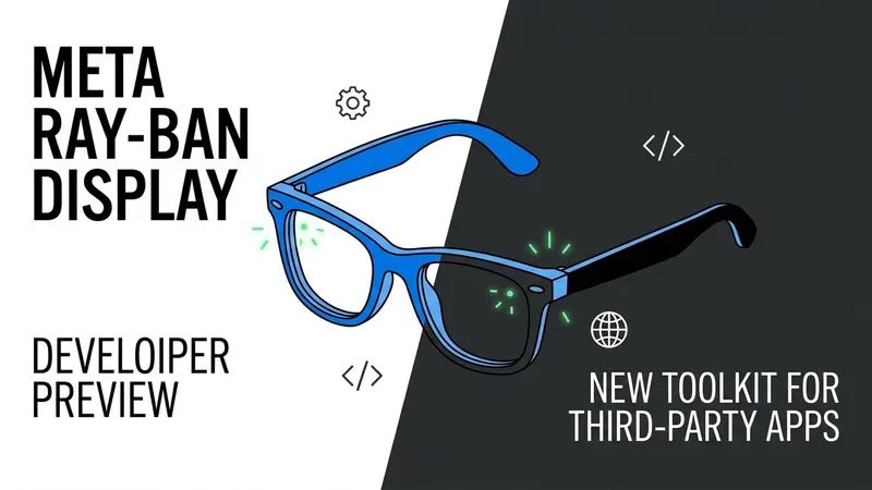 Meta 开放 Ray-Ban 智能眼镜第三方开发：支持 Web 应用与神经腕带手势