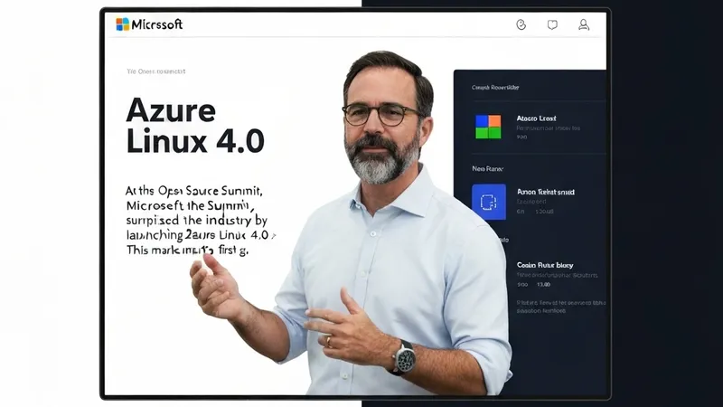Microsoft Unveils Azure Linux 4.0: Its First General-Purpose Server Distro