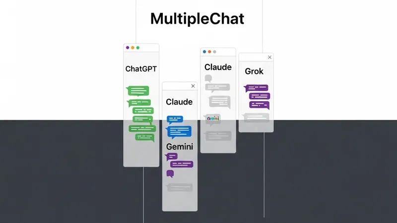MultipleChat：ChatGPT/Claude/Gemini同屏运行，拒绝AI幻觉