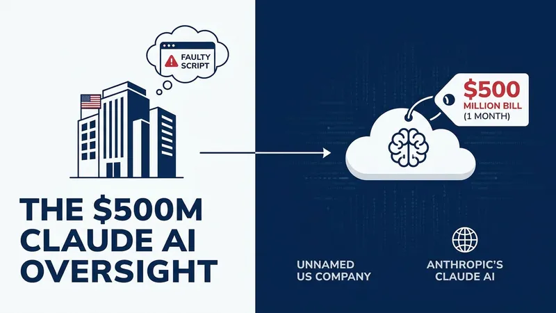 Mystery US Company Accidentally Spends $500M on Claude AI in One Month