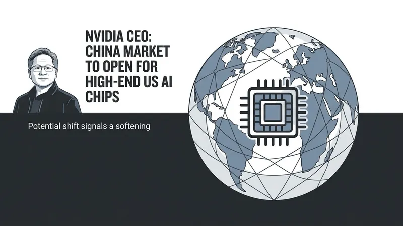 Nvidia CEO Says China to Open Market for US AI Chips