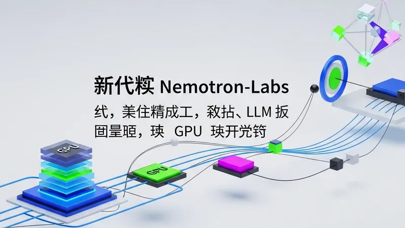 英伟达发布 Nemotron-Labs 扩散语言模型：突破自回归瓶颈，实现并行生成