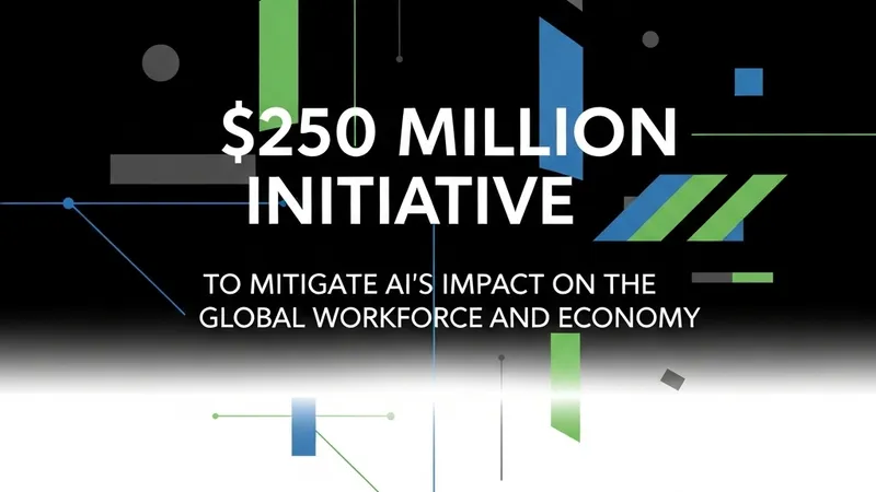 OpenAI Foundation Launches $250 Million Initiative to Tackle AI Workforce Disruption and Economic Shifts