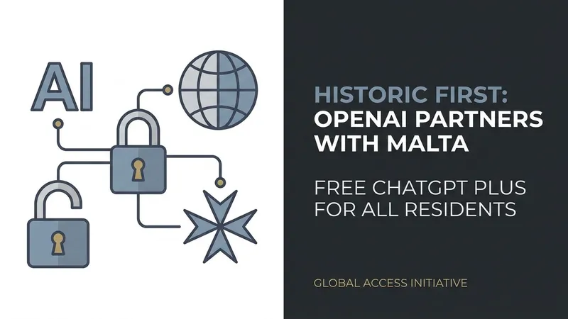 OpenAI Partners with Malta to Offer Free ChatGPT Plus to All Residents